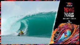 Jack Robinson Wins 2018 Rip Curl Cup Padang Padang In Bali