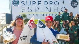 2018 Junior Pro Espinho Highlights: Huge Finals Day At Praia De Baia