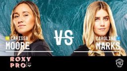 Carissa Moore Vs. Caroline Marks - FINAL - Roxy Pro France W 2019