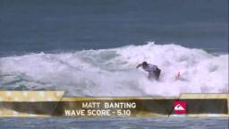 Kelly Slater vs Matt Banting - 2011 Quiksilver Pro Australia