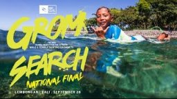 Lembongan, Bali. National Final Rip Curl GromSearch