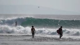 Chris Ward Shreds Desert Point | SURFER Magazine
