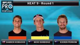 Round 1 - Heat 9: Hobgood vs. Durbidge vs. Perrow