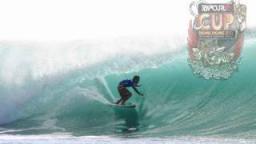 Takayuki Wakita wins Rip Curl Cup Trials in pumping Padang pits