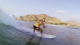 Tim's Reef | SURFING In Fujairah | Abdel Elecho Films