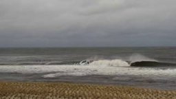 Pumping, Freezing Surf In New Jersey
