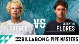 John John Florence Vs. Jeremy Flores - FINAL - Billabong Pipe Masters 2017