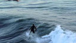 Surfing Santa Cruz California