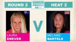 Rip Curl Pro 2011 Laura Enever vs Melanie Bartels R2, H2