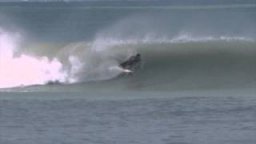 Surfing Hurricane Sandy in Florida