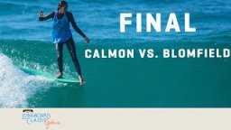 Chloe Calmon Vs. Honolua Blomfield: Longboard Classic Galicia Final