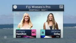 2016 Fiji Women's Pro: Semifinal 1 Video