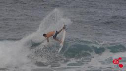 Jordy Smith warming up for the 2012 contest season