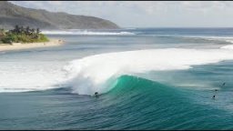 Desert Point During The Best Swell Of The Season (So Far) | July 2019 | SURFER Magazine