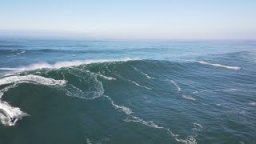 Nazare Morning Of 10/29