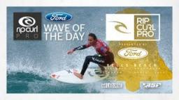 Day 2 Ford Wave Of The Day - Rip Curl Women's Pro 2013