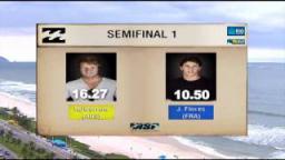 Taj Burrow Vs Jeremy Flores Semis 1 - 2011 Billabong Rio Pro