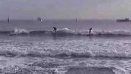 quiberon surfing small waves
