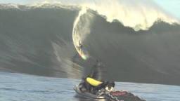 Ken Collins at Mavericks - Ride of the Year entry in the Billabong XXL Awards 2012