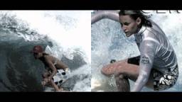 Backstage at the Roxy Pro with Lisa Andersen