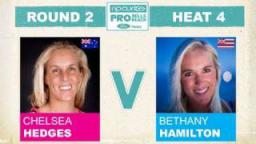 Rip Curl Pro 2011 Chelsea Hedges vs Bethany Hamilton R2, H4