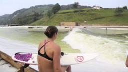 The Wave Garden - Tyler Wright, Pauline Ado And Kim Veteau
