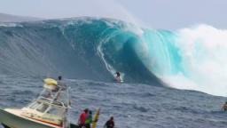 Epic surf session at Jaws