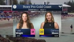 2016 Roxy Pro: Semifinal 1 Video