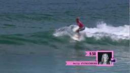 Roxy Pro 2012  9.50pts Heat 3 Round 2 Sally Fitzgibbons