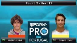 Round 2 - Heat 11: Pupo vs. Logie