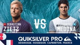 Sebastian Zietz Vs. Gabriel Medina - FINAL - Quiksilver Pro France 2017
