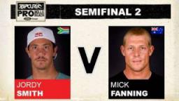 Rip Curl Pro 2011 Semifinal 2 - Jordy Smith vs Mick Fanning