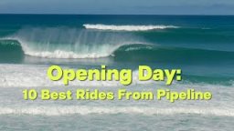 First Winter Swell Of The Season Hits Pipeline