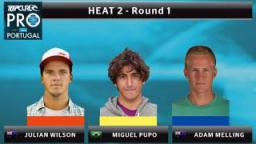Round 1 - Heat 2: Wilson vs. Pupo vs. Melling