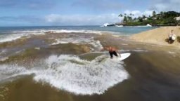 Breaking News - Kelly Slater Cheats On Wavepool With Waimea River