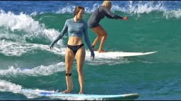 Girls Go Surfing in Waikiki