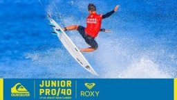 Epic Waves And Big Upsets: Junior Pro 40 Highlights