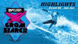 Rip Curl GromSearch 2011 Highlights - Event 01 Jan Juc