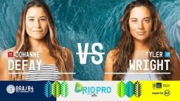 Johanne Defay Vs. Tyler Wright - FINAL - Oi Rio Women's Pro 2017