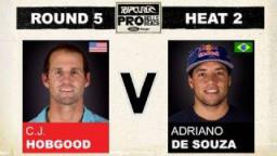 Rip Curl Pro 2011 R5, H2 - CJ Hobgood vs Adriano De Souza