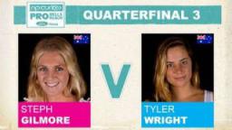 Rip Curl Pro 2011 Quarterfinal 3 - Steph Gilmore vs Tyler Wright