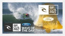 Men's Round 3 To 5 - Ford Wave Of The Day - Rip Curl Pro Bells Beach 2013