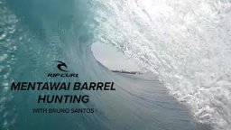 Mentawai Barrel Hunting With Bruno Santos | Rip Curl