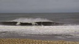 Pumping, Freezing Surf In New Jersey Take Two
