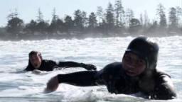 Frozen Moments: Storm Surf Shop