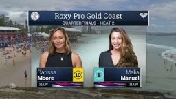 2016 Roxy Pro: Quarterfinal 2 Video