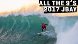 ALL THE 9S AND UP 2017 JBAY W/ Filpe Toledo, Frederico Morais, John John Florence | WSL REWIND