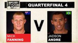 Rip Curl Pro 2011 Quarterfinal 4 - Mick Fanning vs Jadson Andre