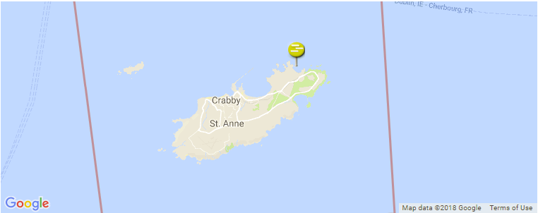 Alderney surf map