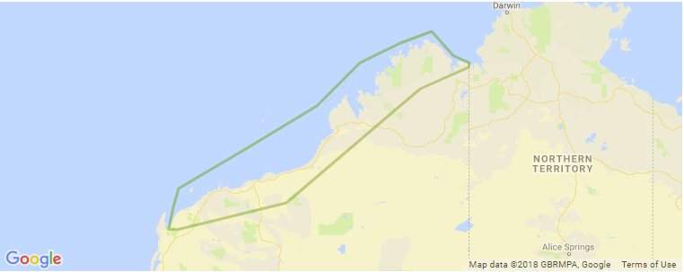 North West surf map